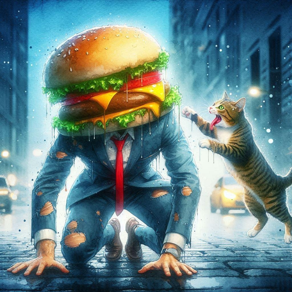 まったくお転婆なねこさんだ