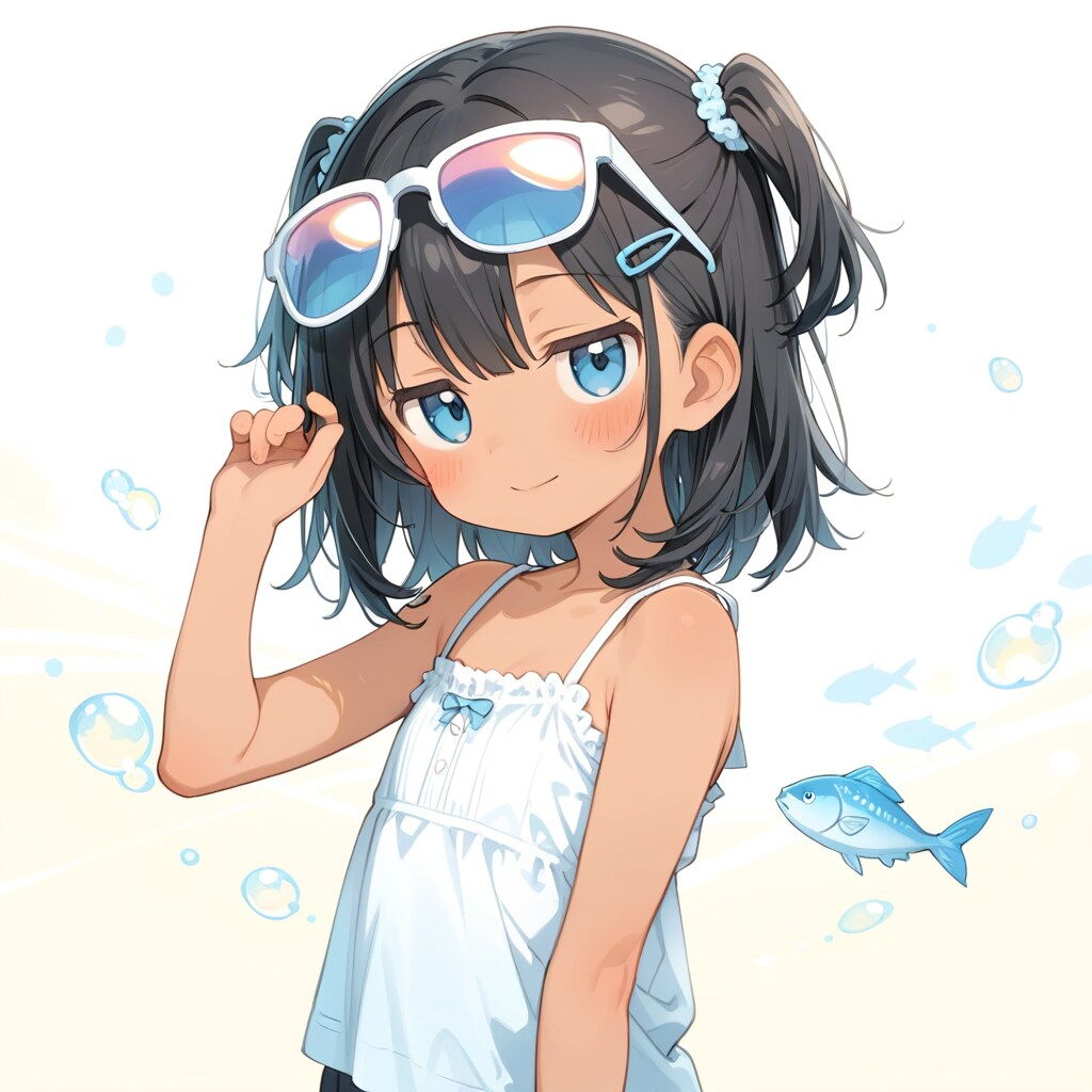 こなつちゃんとクランの記念撮影
