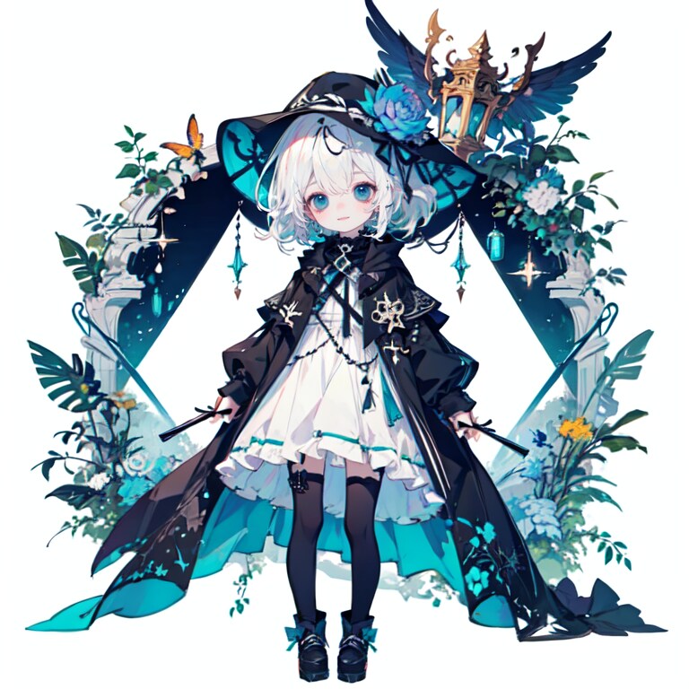 魔女ちゃん | の人気AIイラスト・グラビア