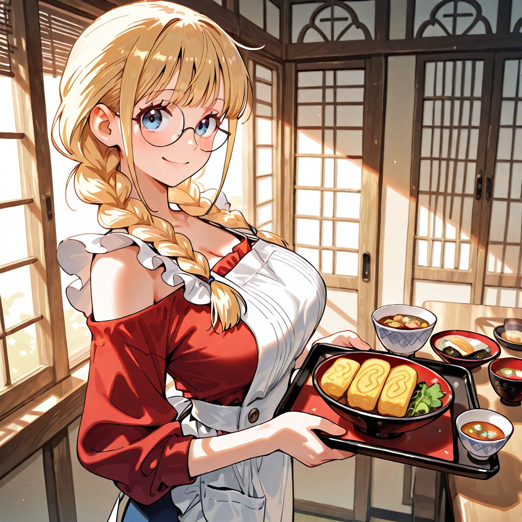 ナオちゃんと朝ごはん　５ | の人気AIイラスト・グラビア