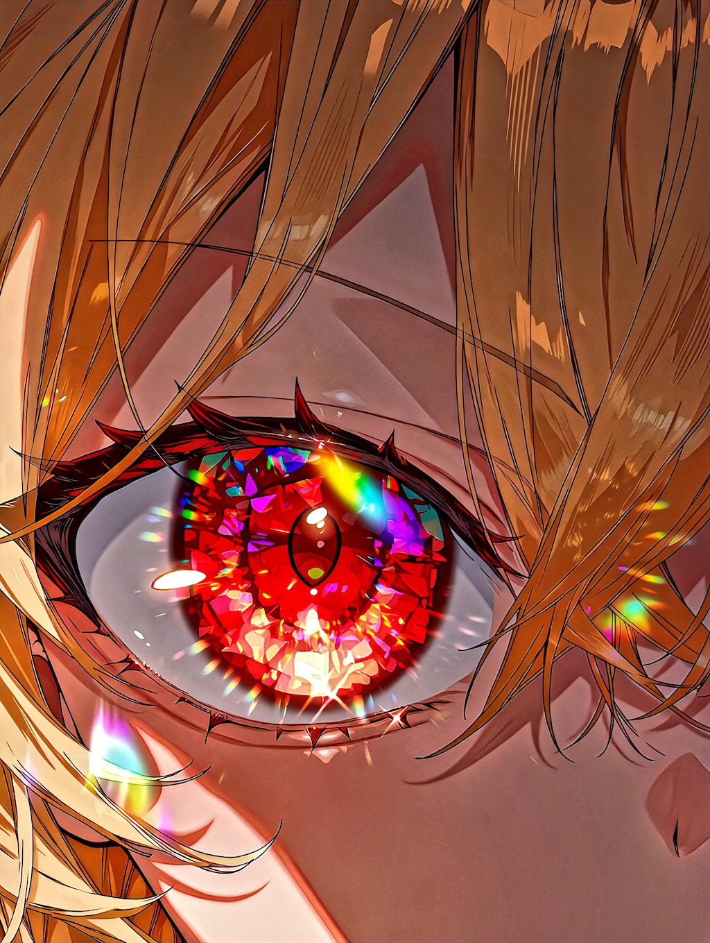 フラン　瞳クローズアップ