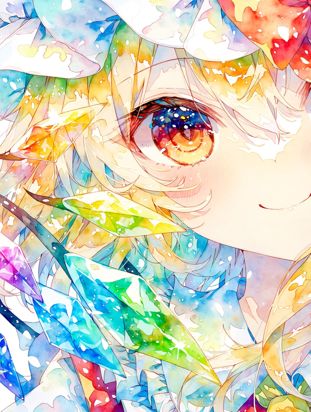 フラン　瞳クローズアップ