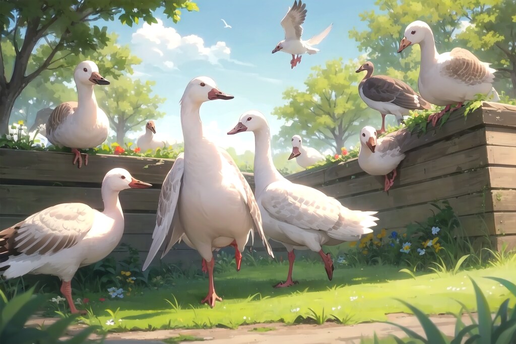 奏で歌うガチョウ(バンドリング・グーズ)_20231224
