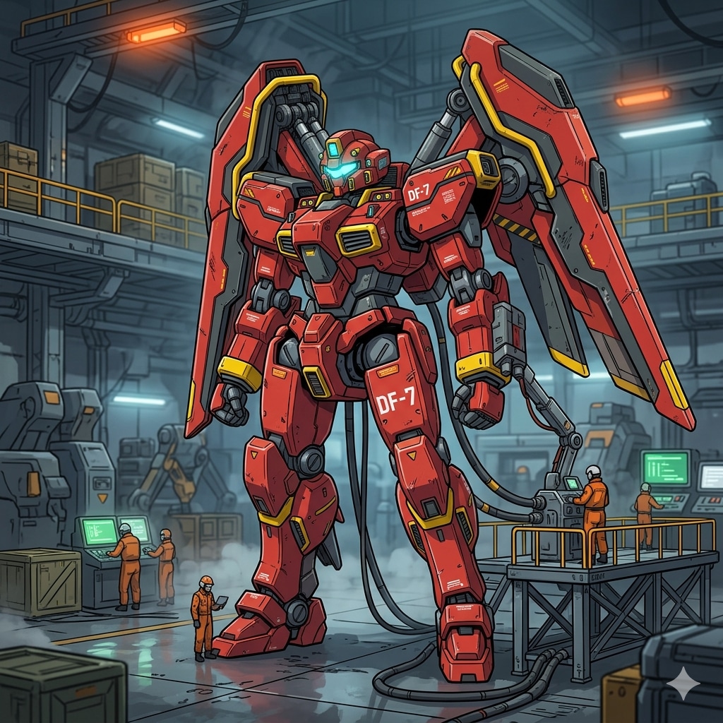 赤いロボット | の人気AIイラスト・グラビア