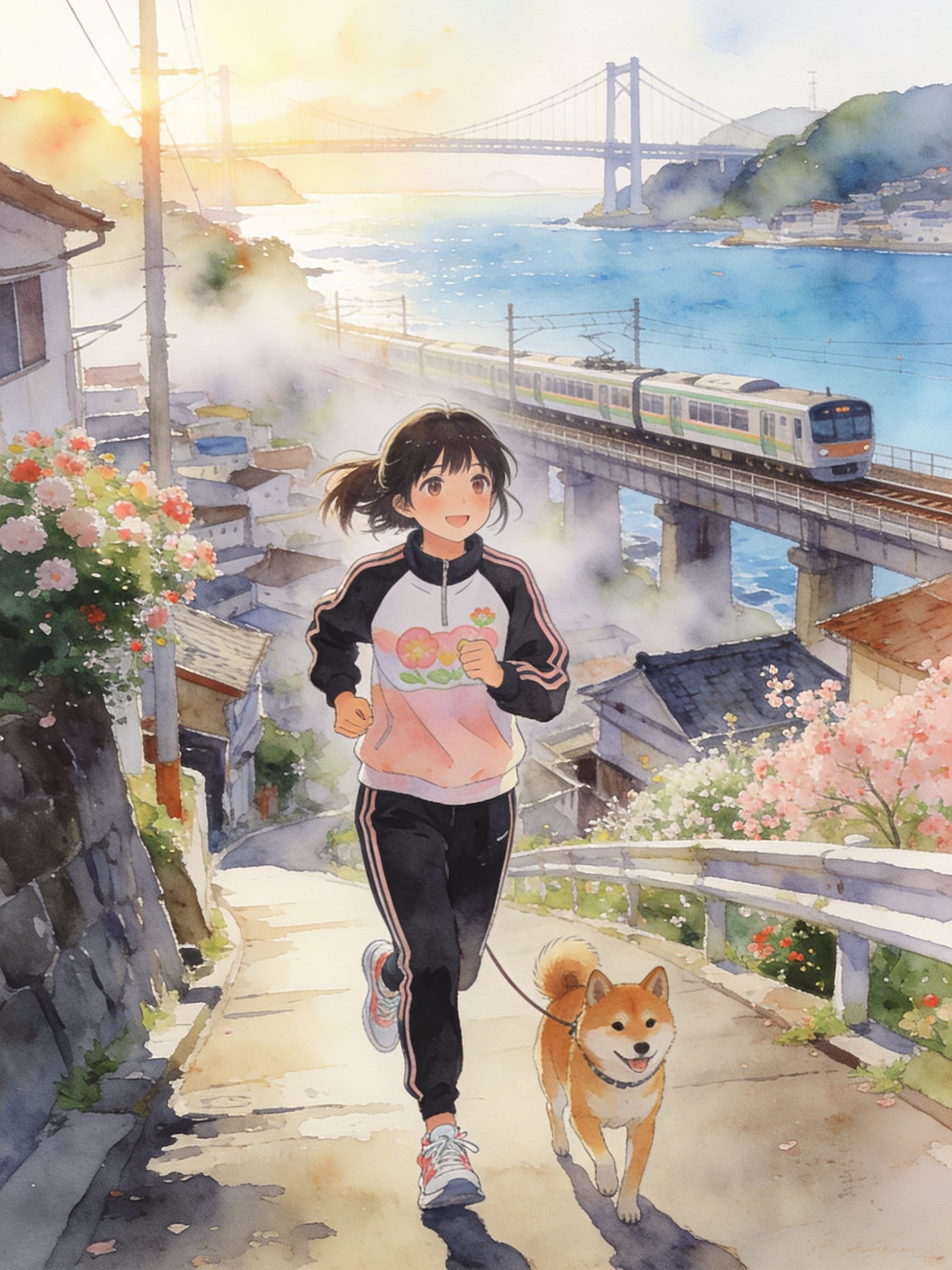 海の見える街88 | の人気AIイラスト・グラビア