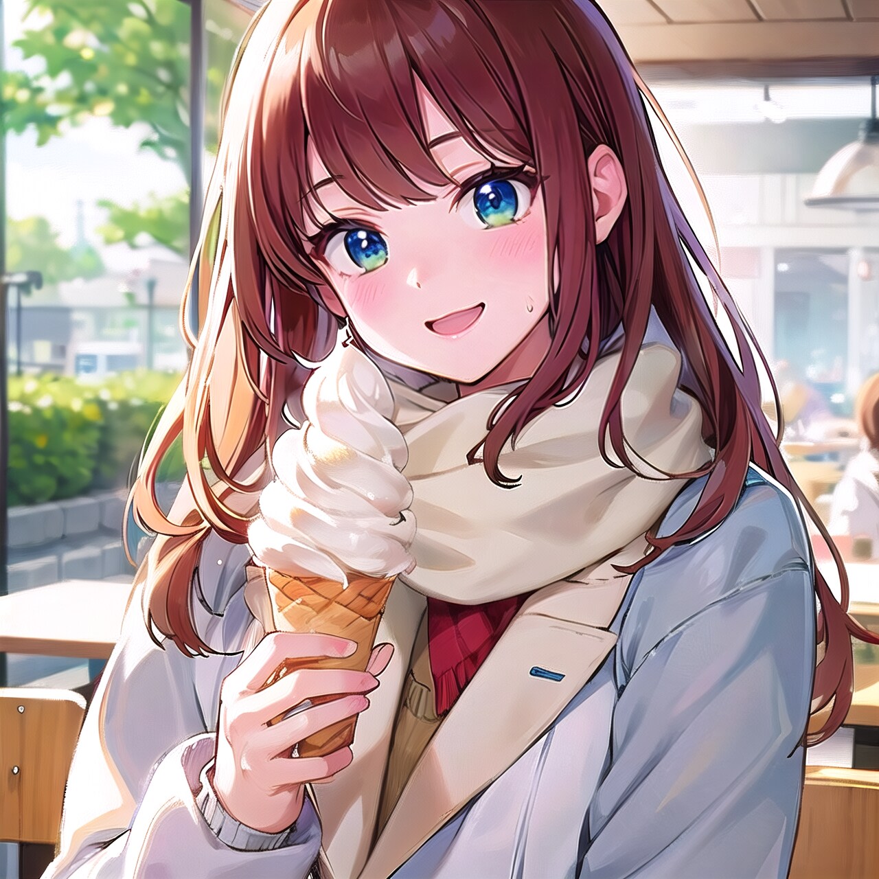 寒いから、美味しいんだよぅ