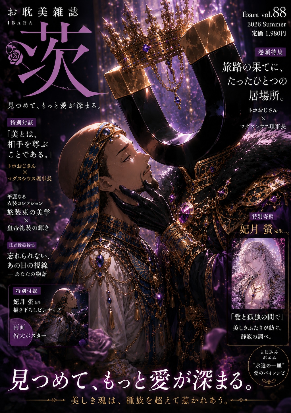 お耽美雑誌『茨』 特別寄稿・妃月螢先生