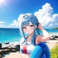 夏の海 5枚目