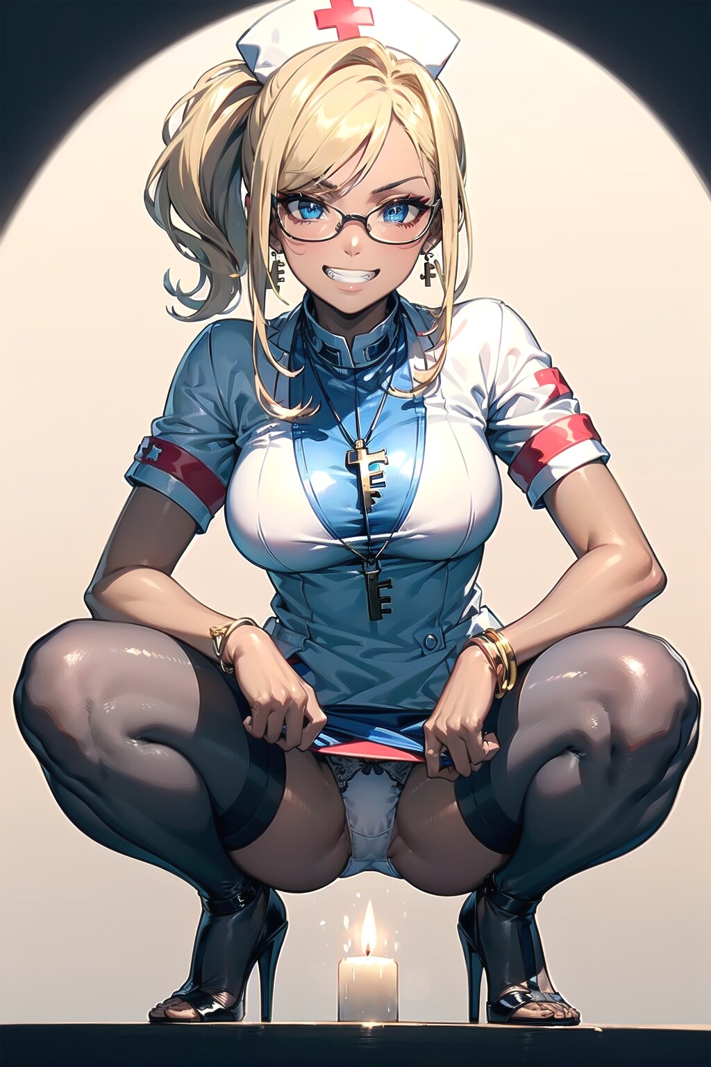 挑発ナースさん㉕