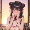「この下着、私に似合ってるの・・・？」 2枚目
