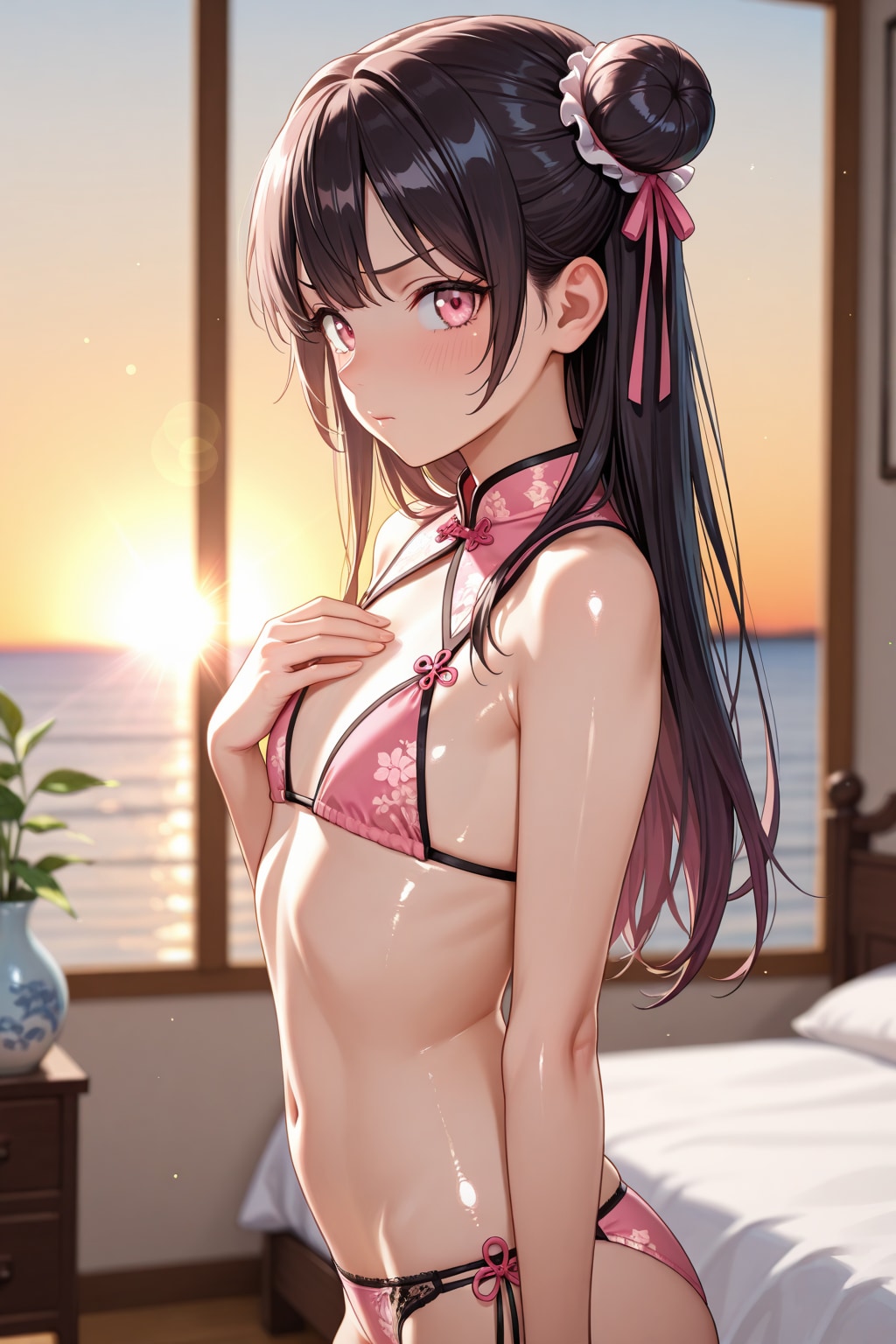 「この下着、私に似合ってるの・・・？」