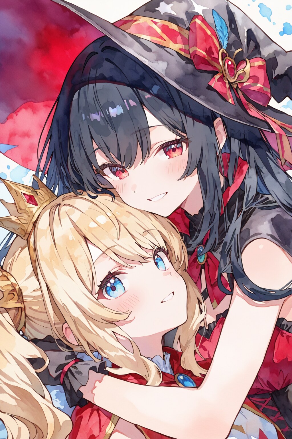 魔女と姫。