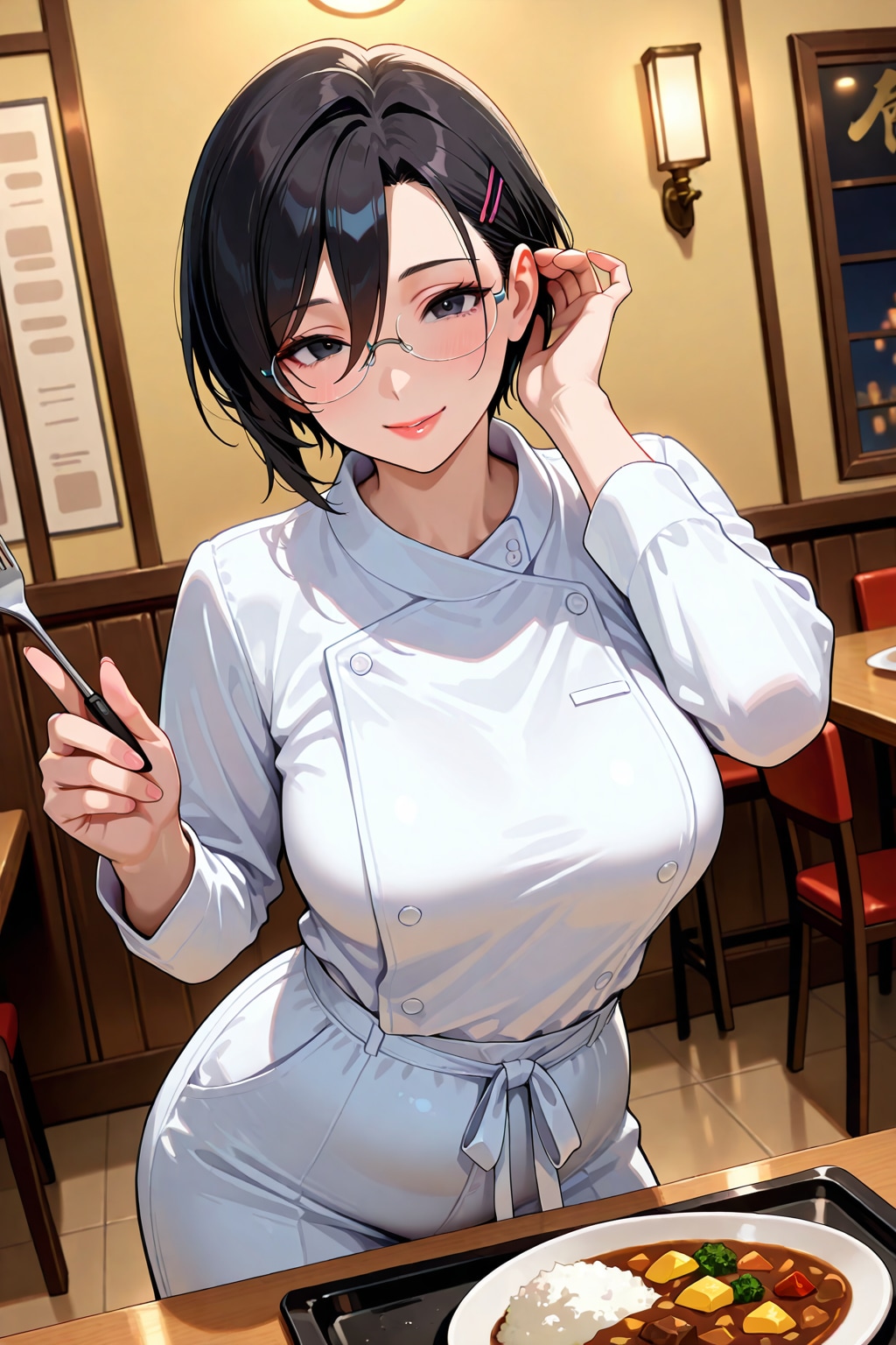 カレーと眼鏡