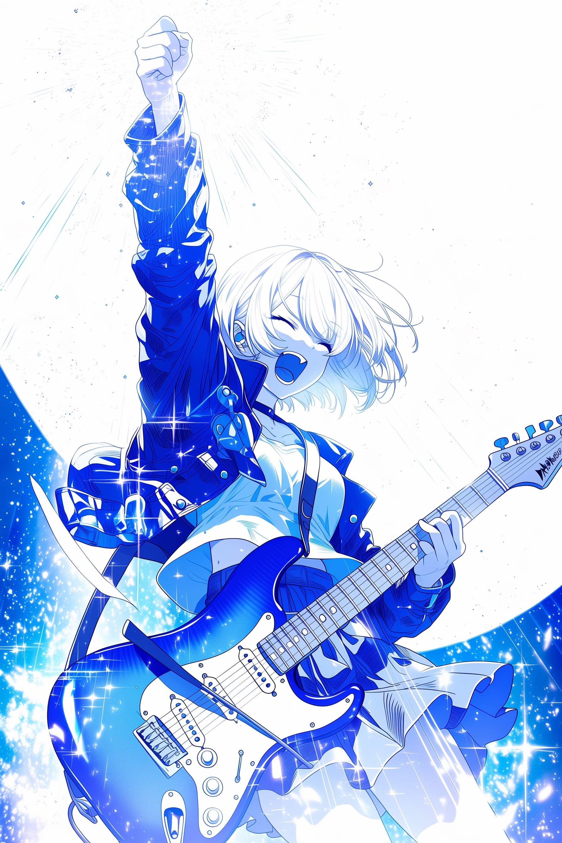 blue | の人気AIイラスト・グラビア