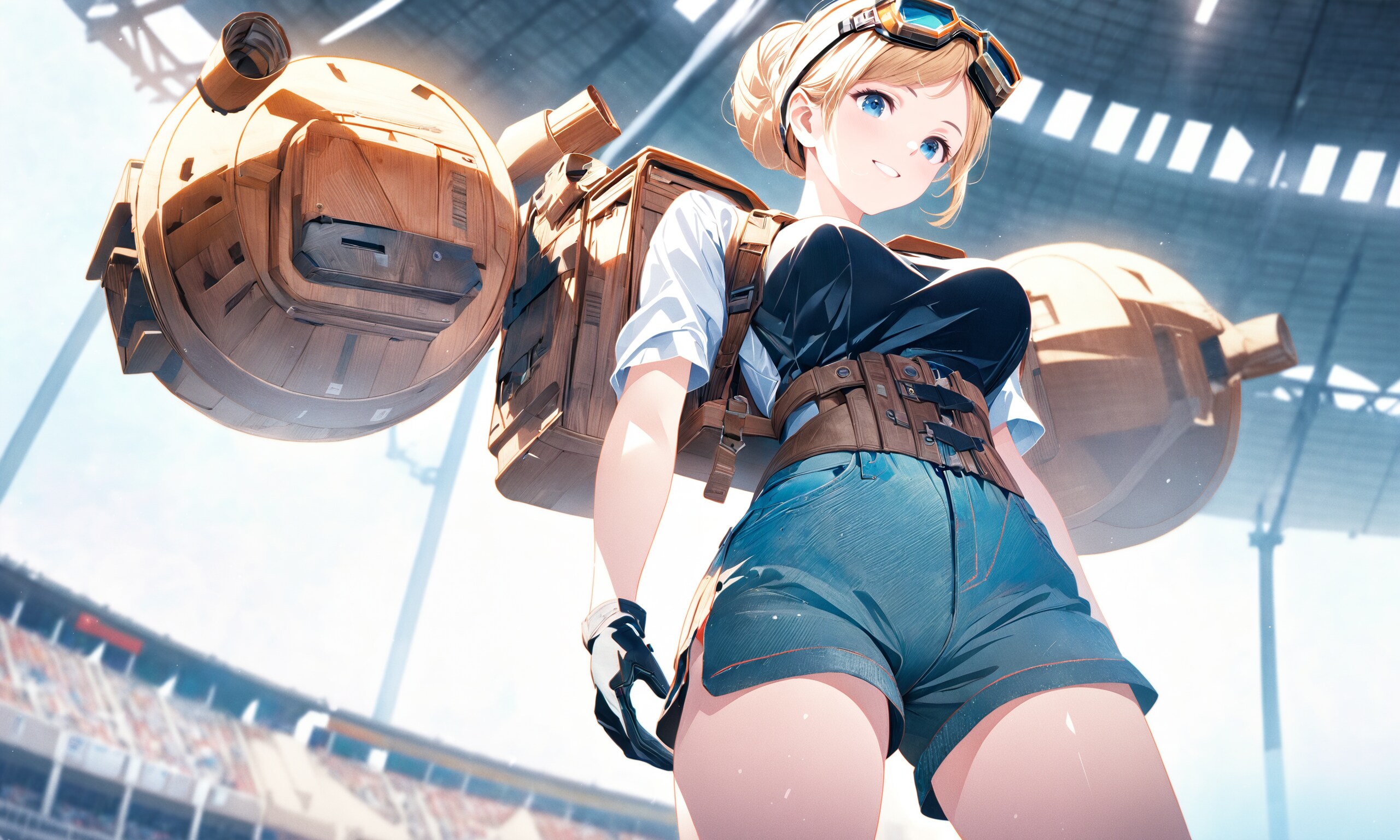 旅人姉さん in ニューナゴヤドーム | の人気AIイラスト・グラビア