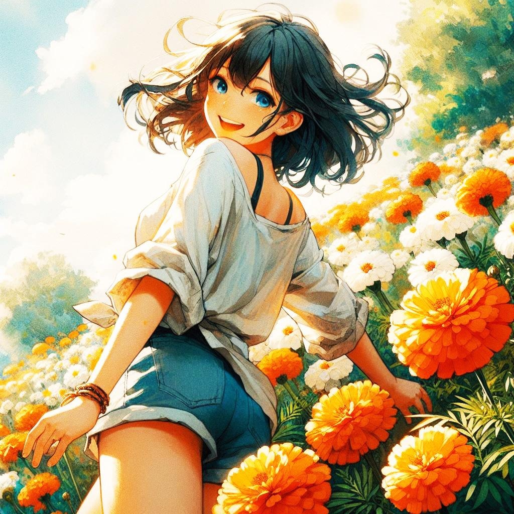 少女／マリーゴールド