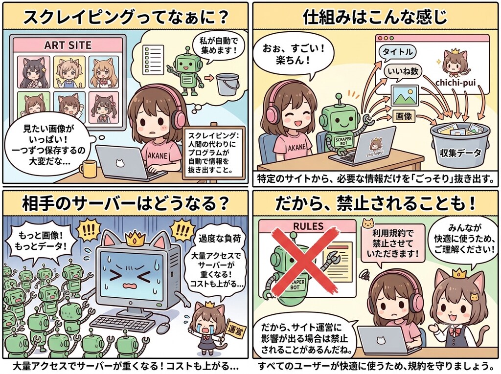 スクレイピングってなぁに？