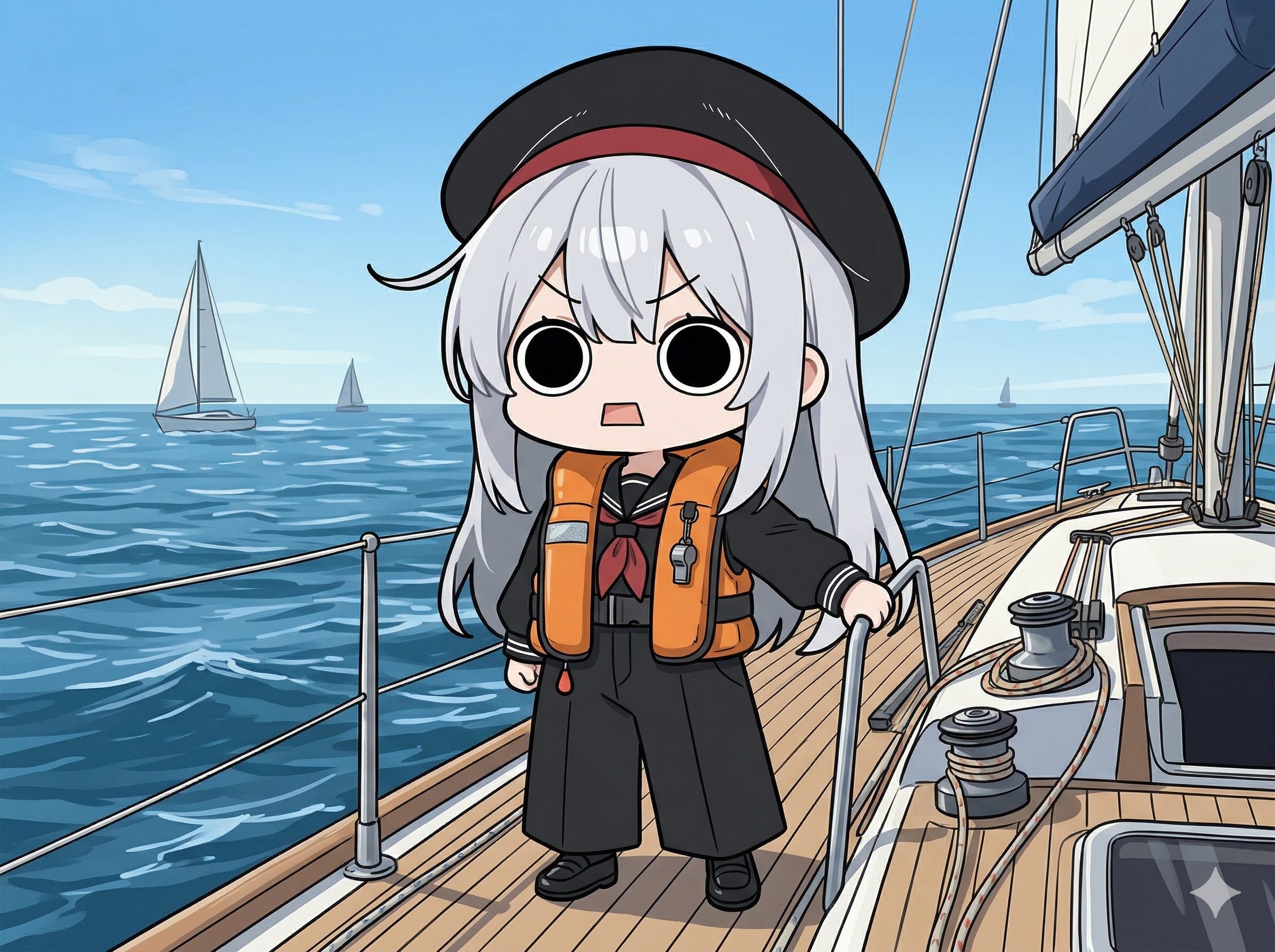 ヨットの日えらいこっちゃ嬢