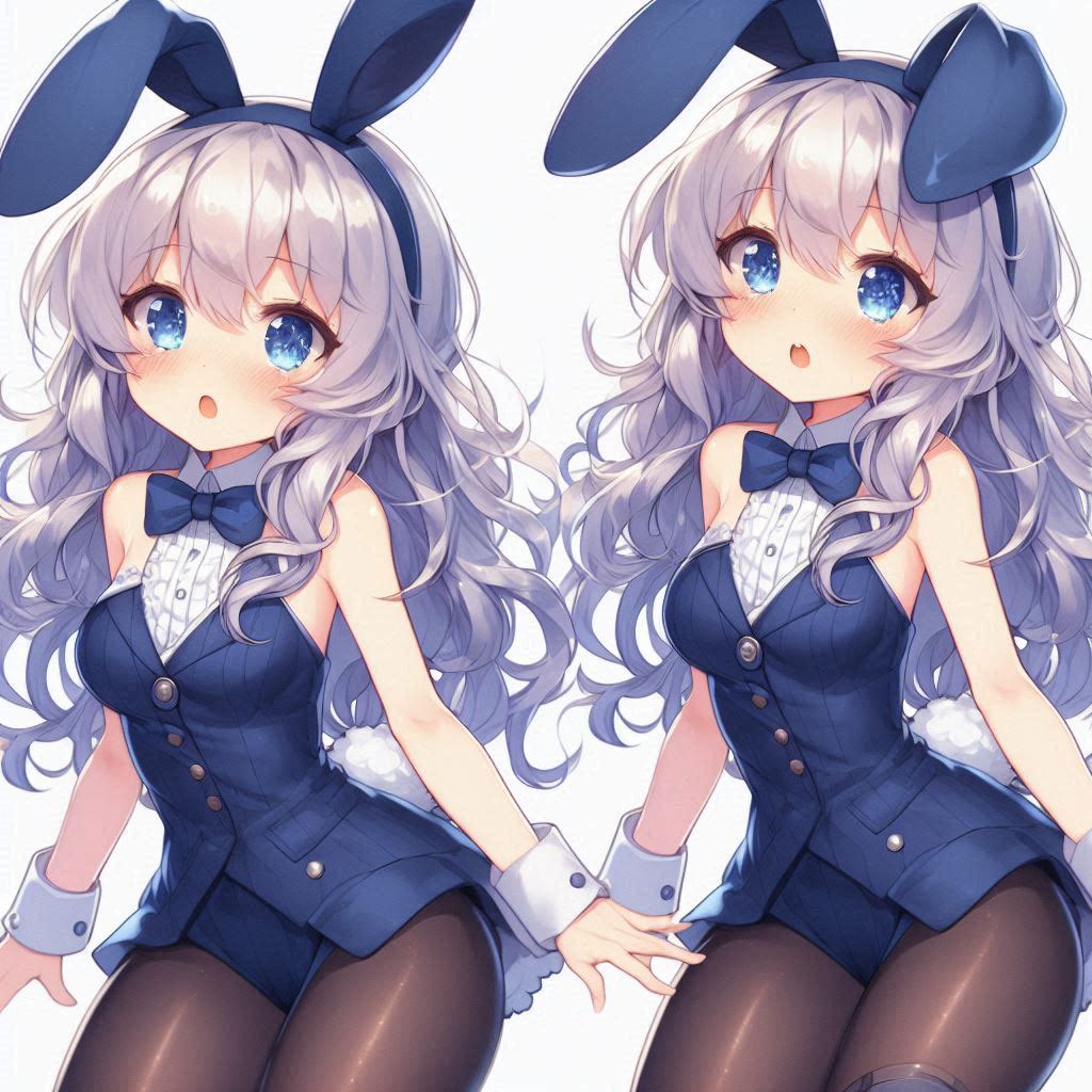 Dalleでバニーな⑭ちゃん