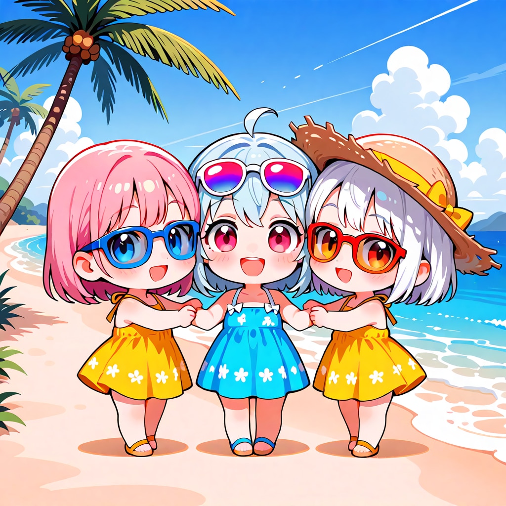 サングラスの仲良しちゃん