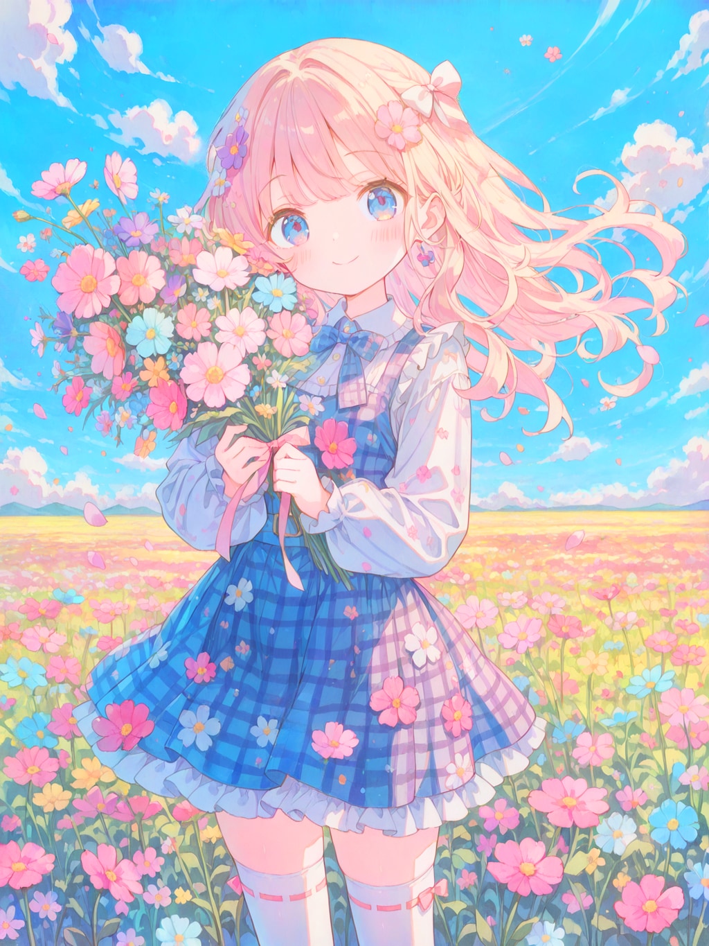 コスモス畑で貴方を待ってる