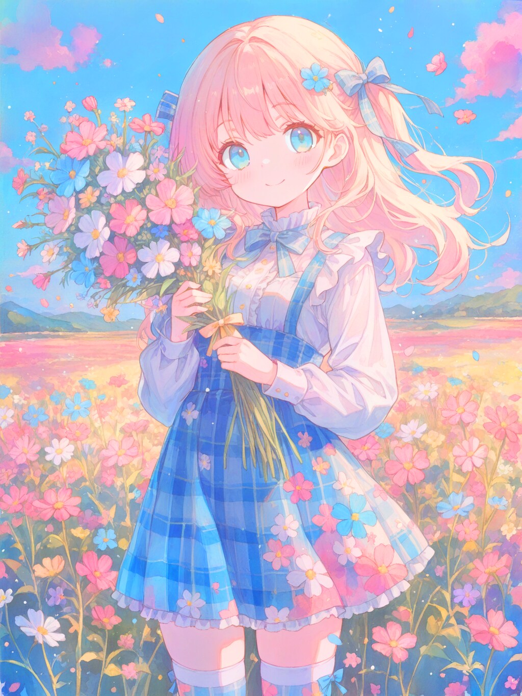 コスモス畑で貴方を待ってる