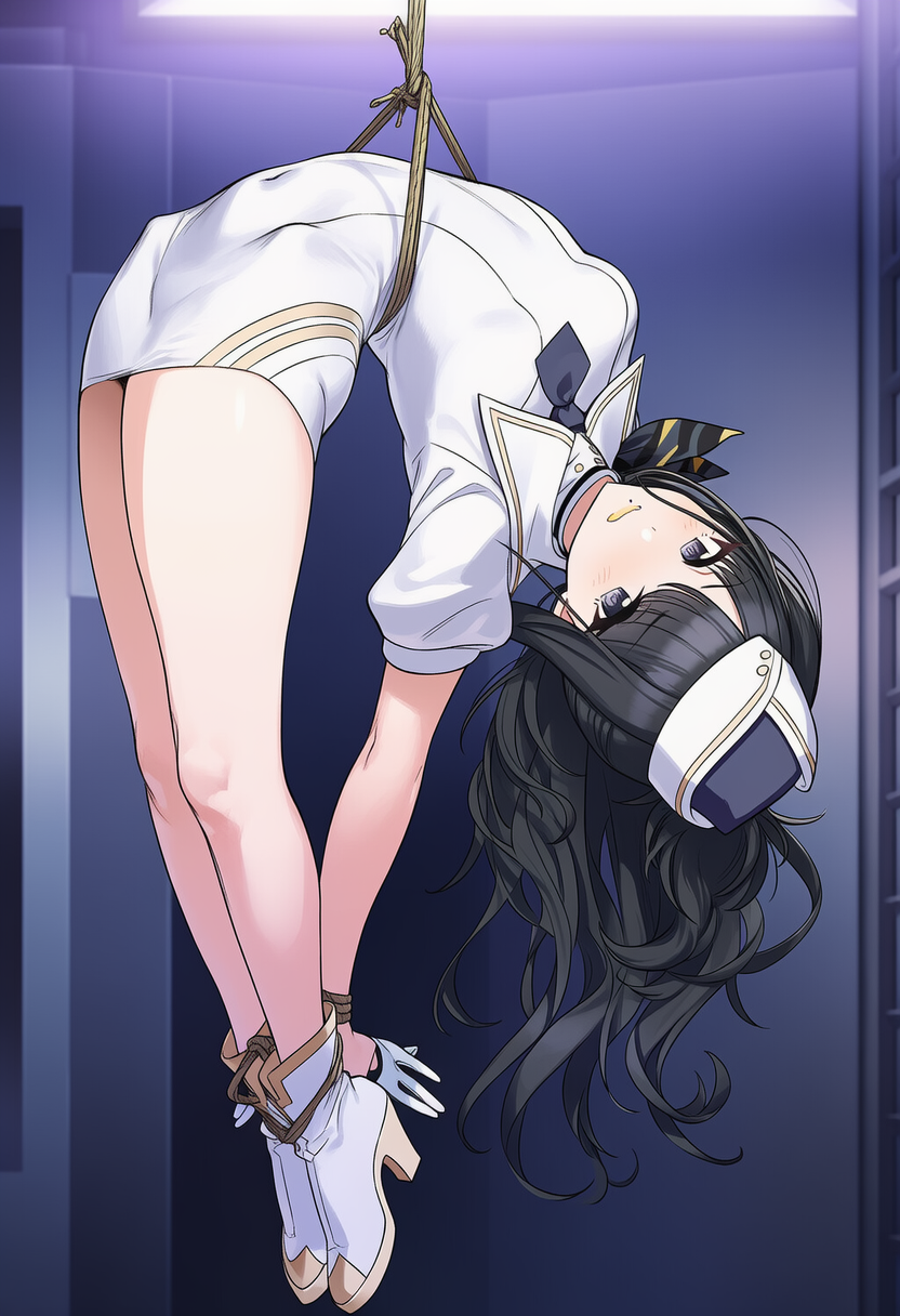 ブルアカオペレーター服　後ろ反り68