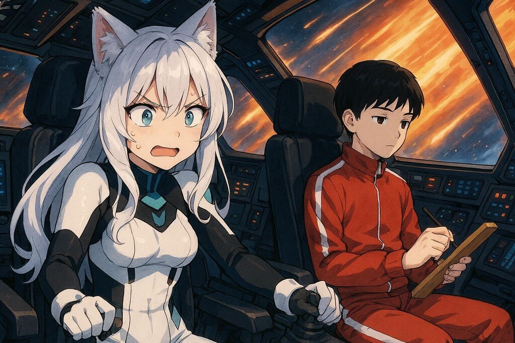 どんな時でも一句書こうとする風雅の心得を持つ男の子