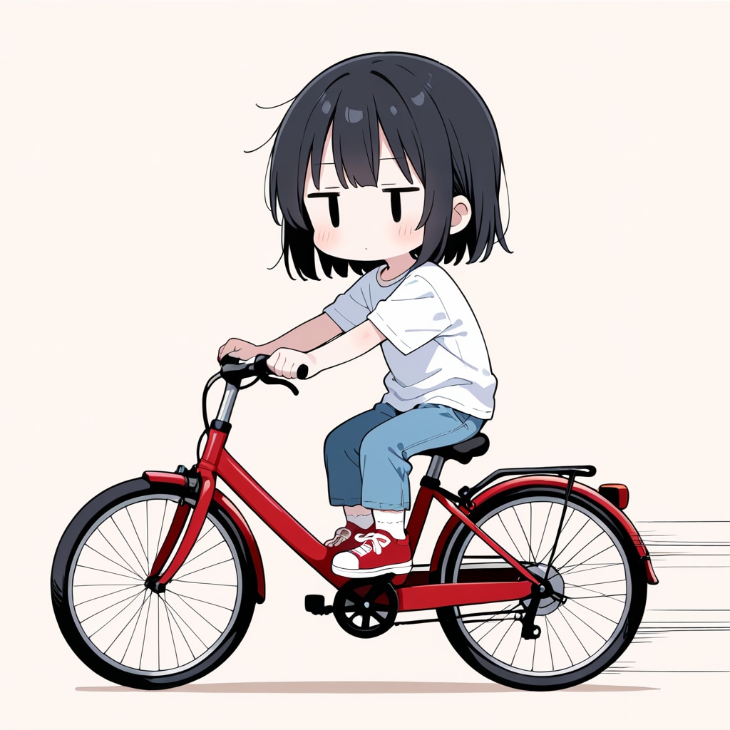 自転車に乗ってみる
