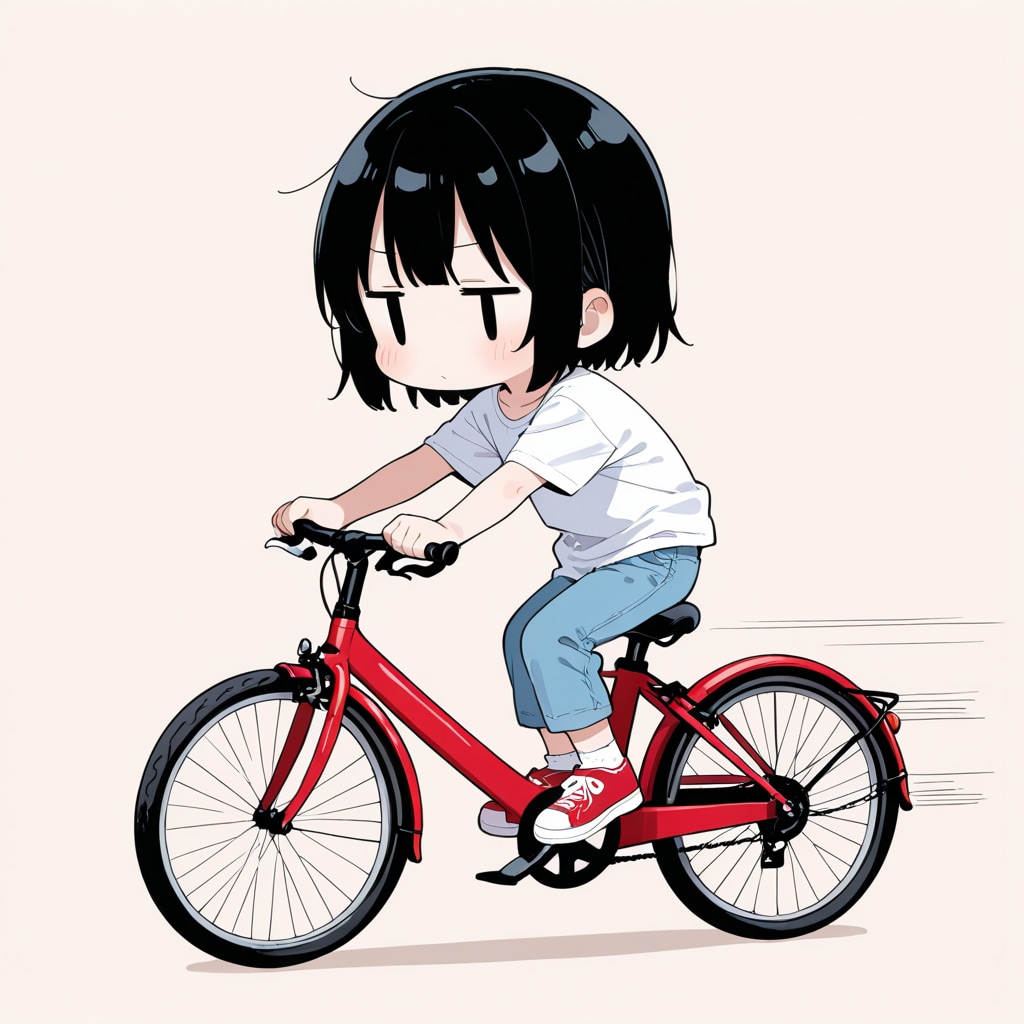 自転車に乗ってみる