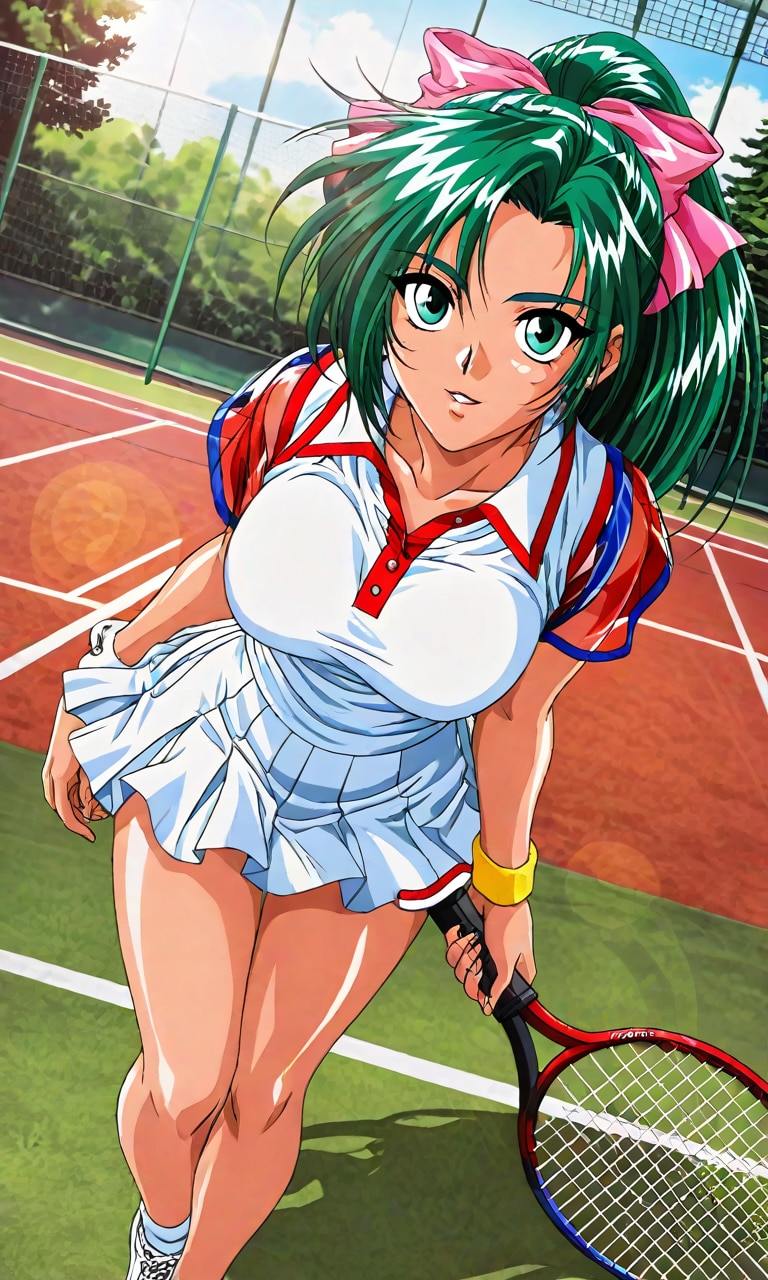 スポーツ女子～テニス | の人気AIイラスト・グラビア