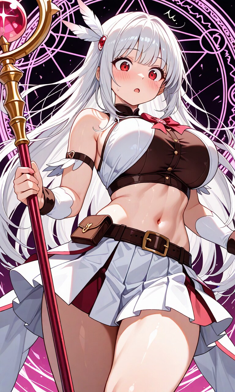 魔法少女になった孫娘