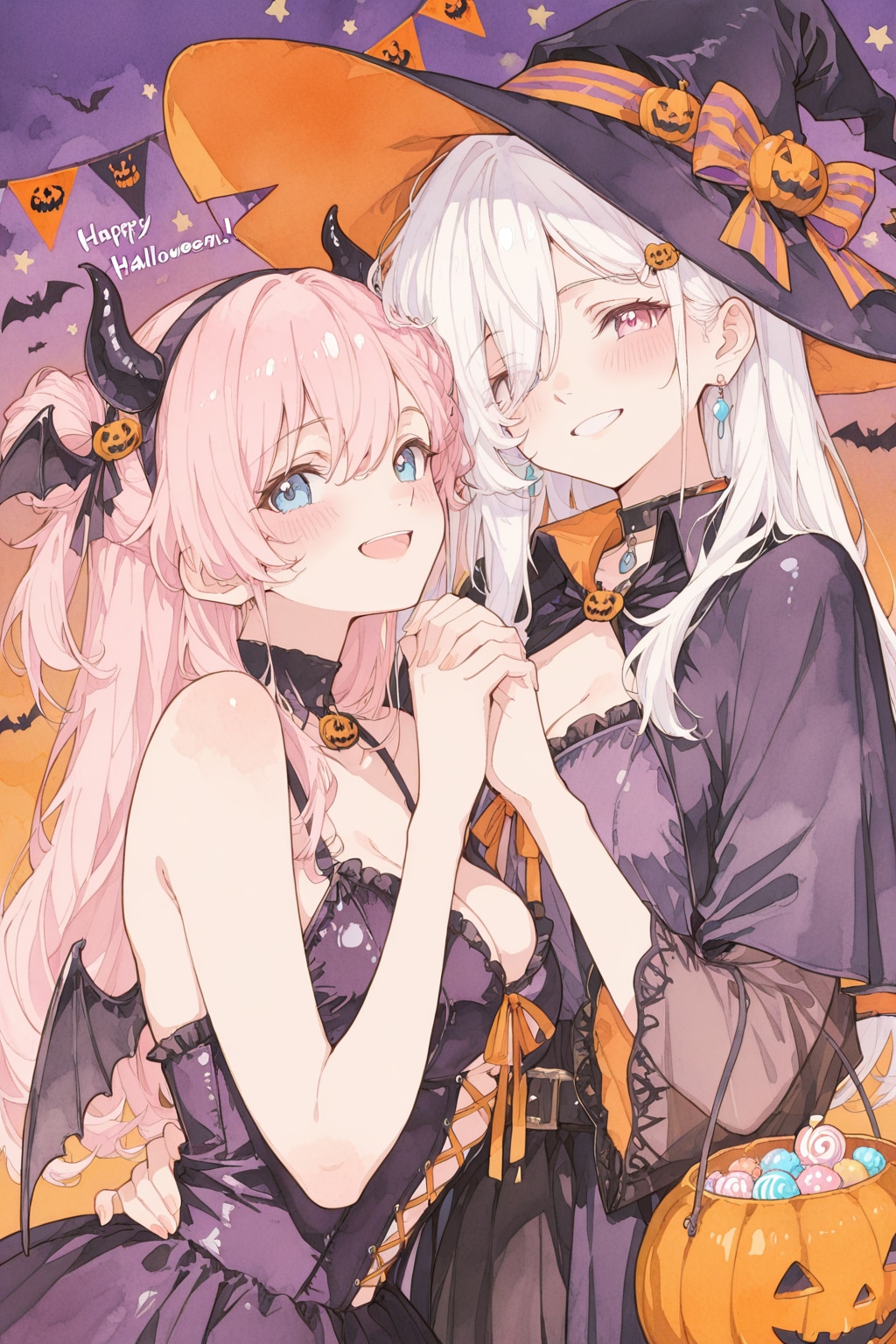 ハロウィン🎃　APRICOT | の人気AIイラスト・グラビア