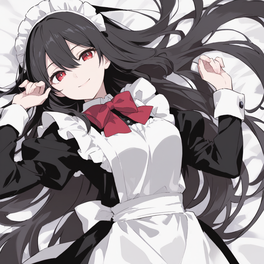 メイドさんとリナちゃん