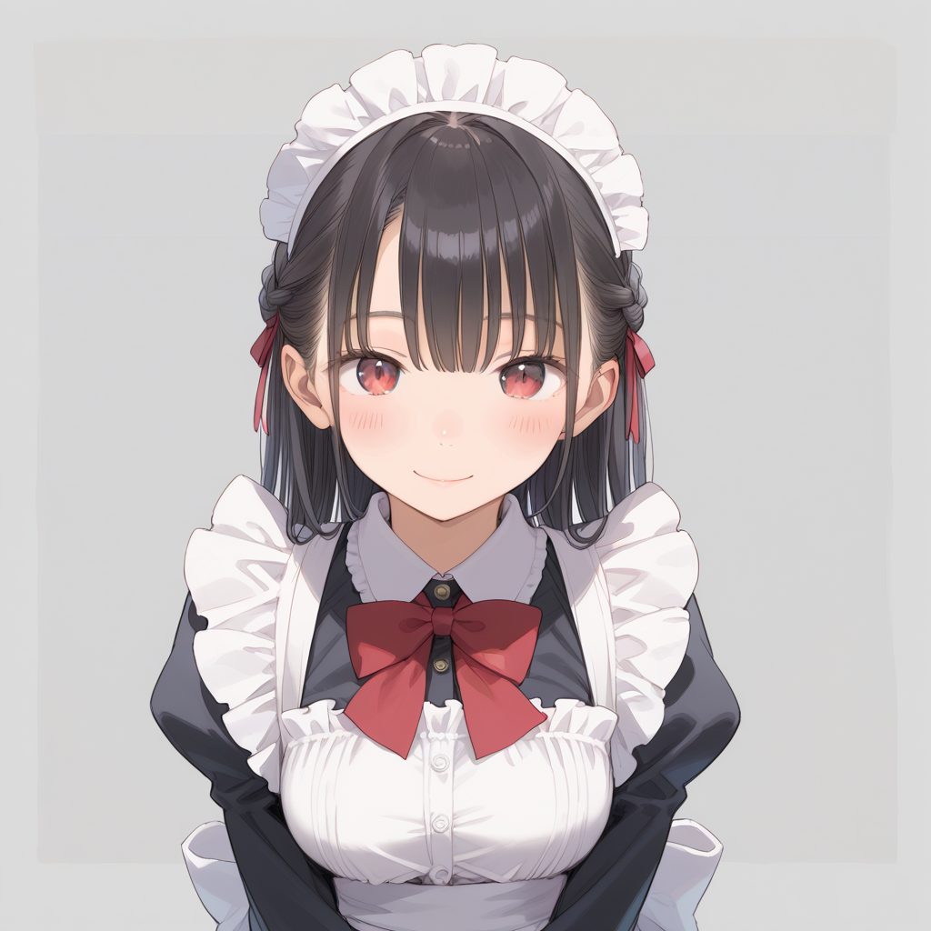 メイドさんとリナちゃん