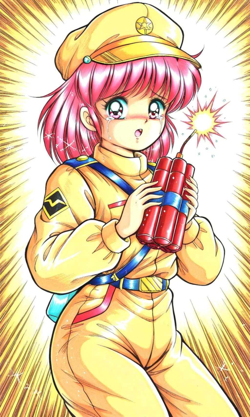 某ゲームのキャラに扮したあゆみちゃん