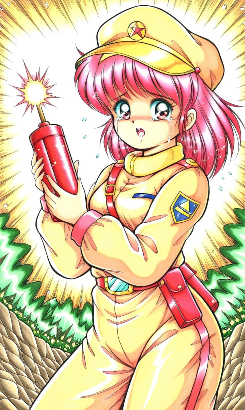 某ゲームのキャラに扮したあゆみちゃん