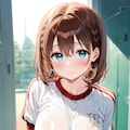 あいちゃん(月曜日のたわわ), pixaiで生成 3枚目