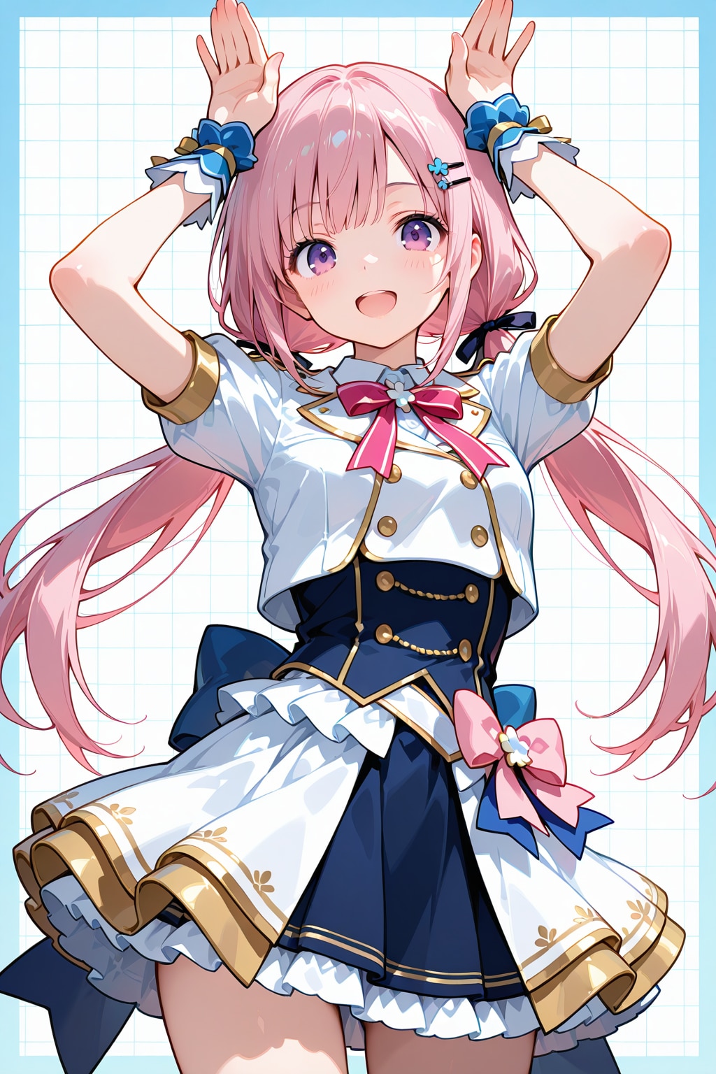 うさ耳ポーズのアイドル桃香（DRIP Edition） | の人気AIイラスト・グラビア