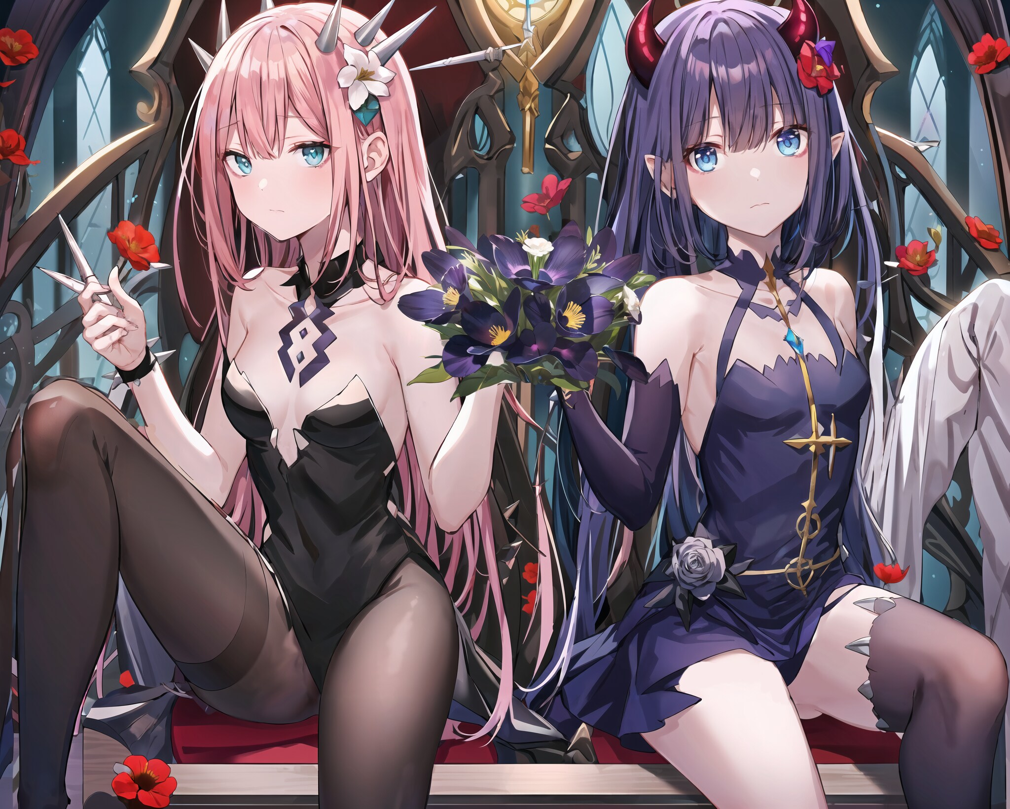 👩‍🦰🌸👩‍🦰