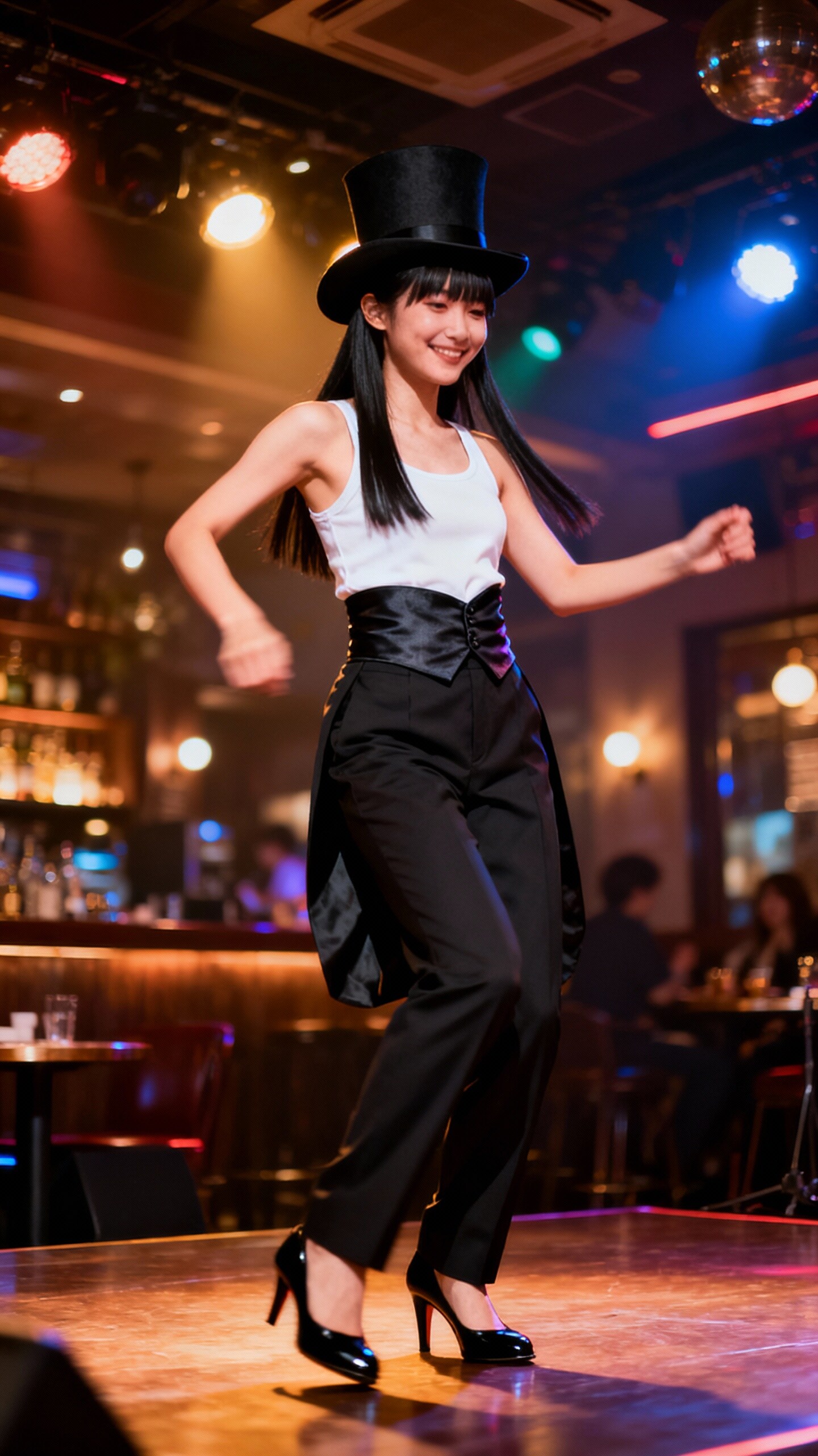 かっこかわいいダンサー白鳥英美梨の元町カフェ Guillaume バータイム公演