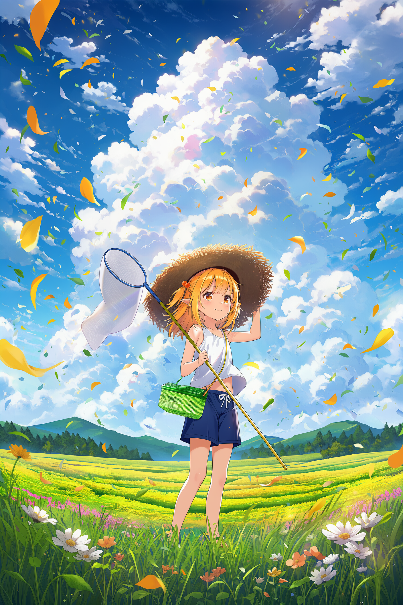 金髪エルフのいる夏