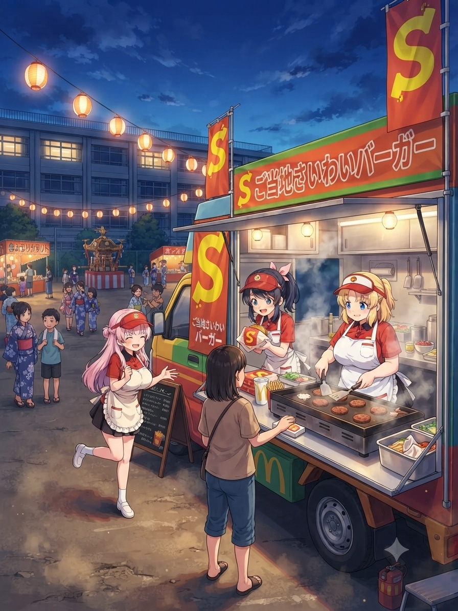 ご当地さいわいバーガー