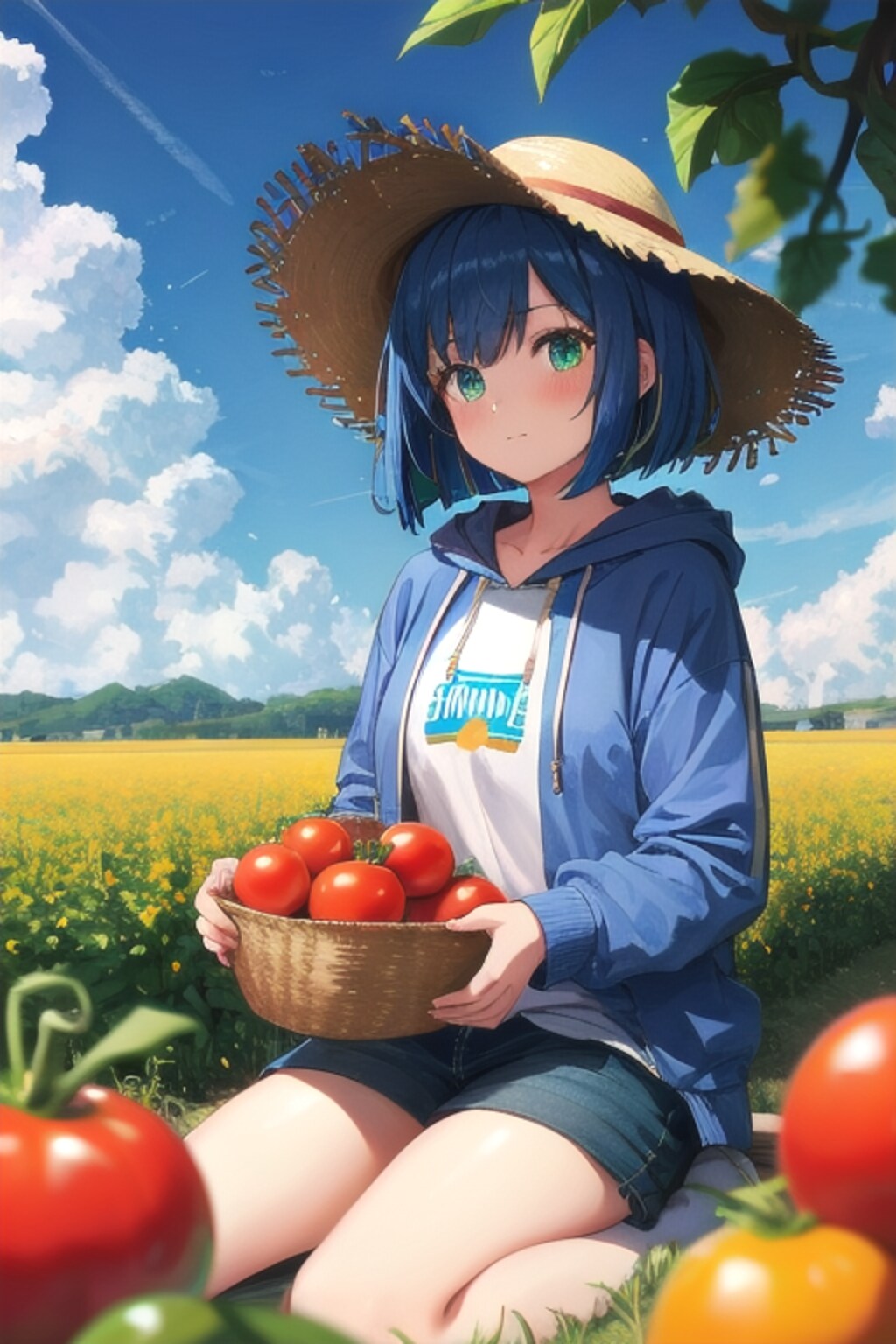 さー　収穫しょうよ