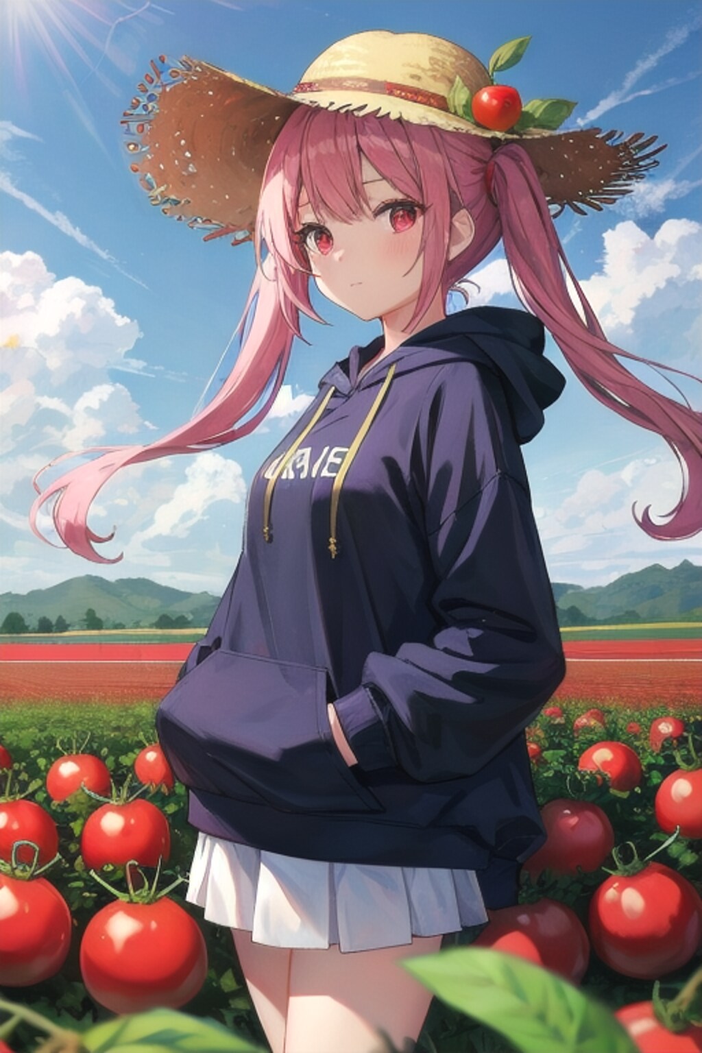 さー　収穫しょうよ