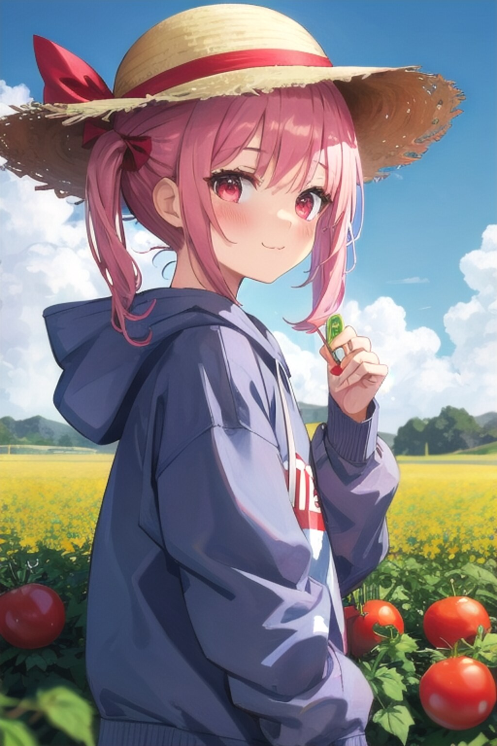 さー　収穫しょうよ