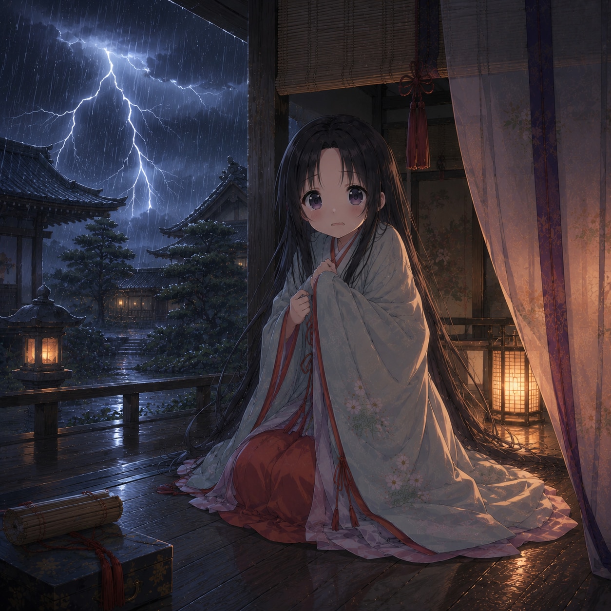 平安貴族幼女 | の人気AIイラスト・グラビア