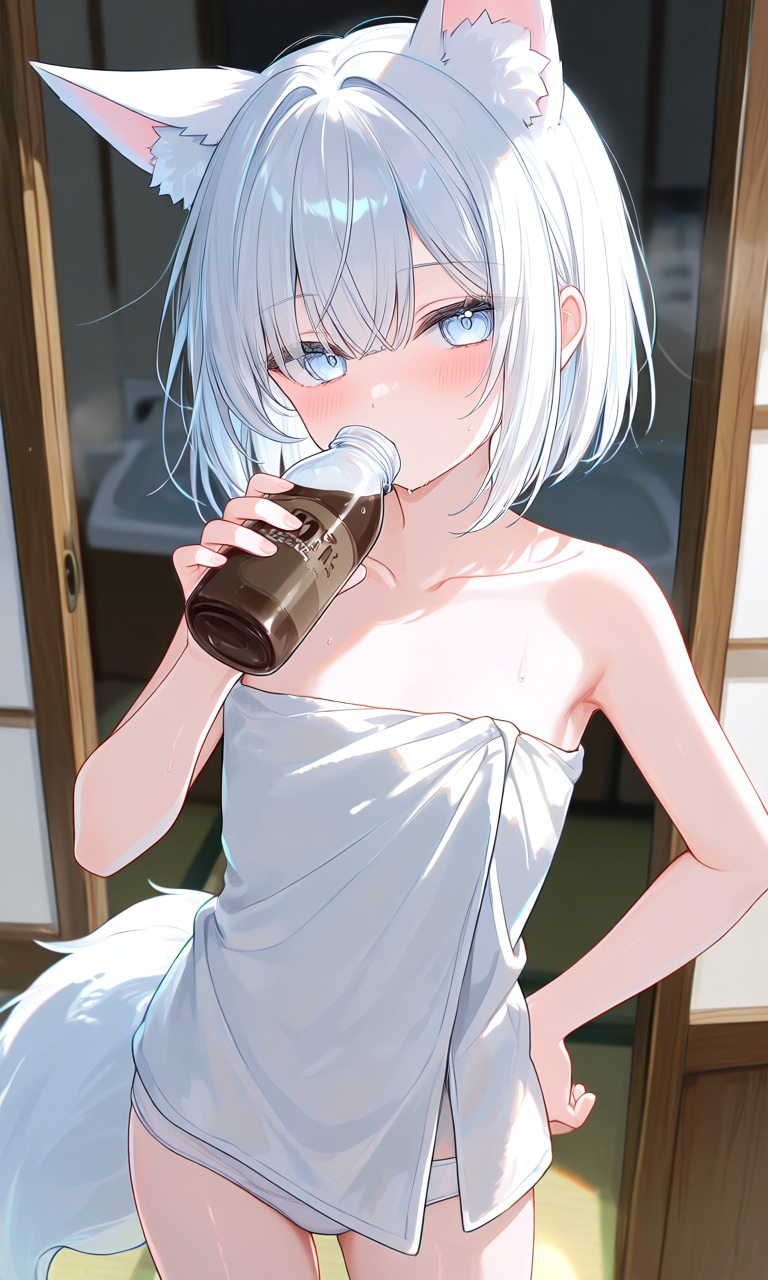 お風呂上がり