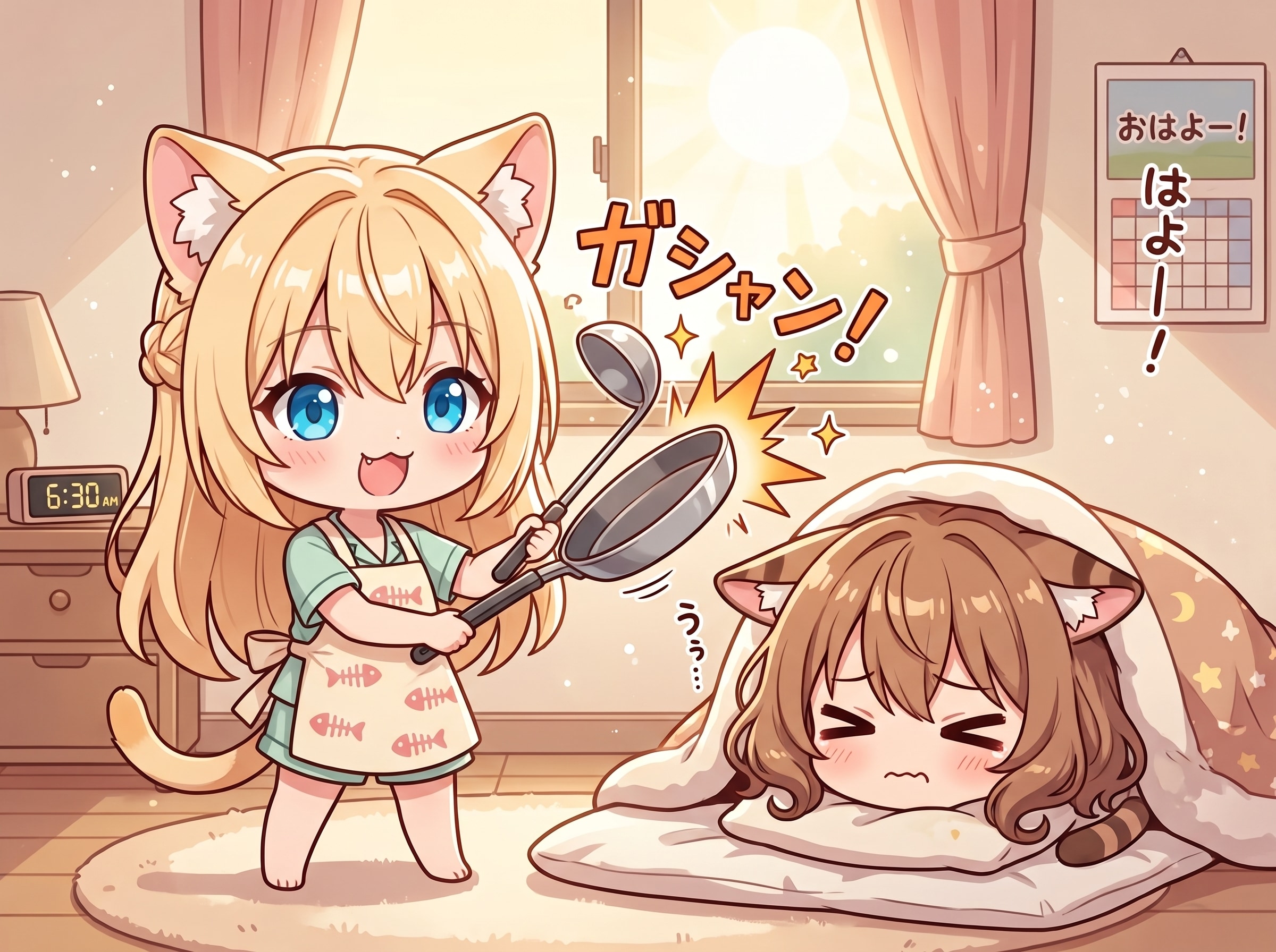 鈴瑠音ルルの朝は早い | の人気AIイラスト・グラビア