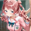 ア〇マス 髪コキ 2 2枚目